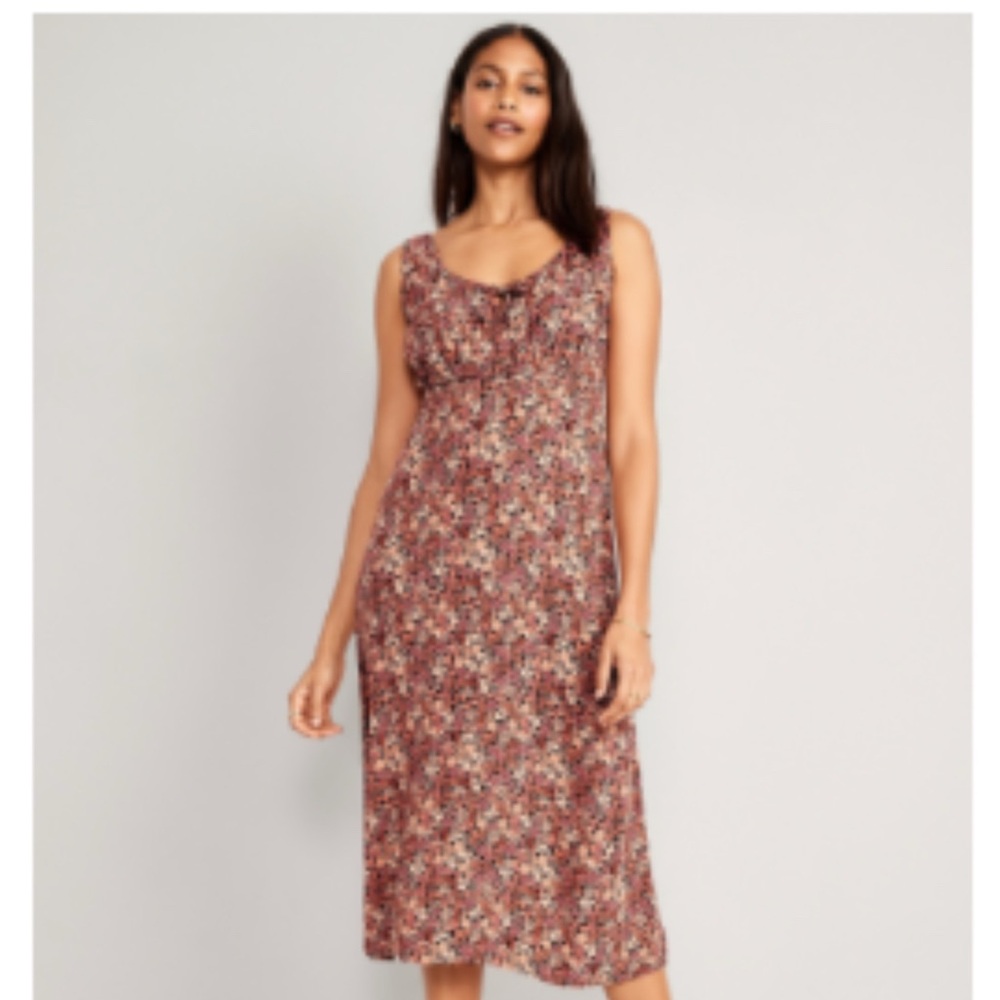 Floral Midi Dress – Boho Chic & Effortless